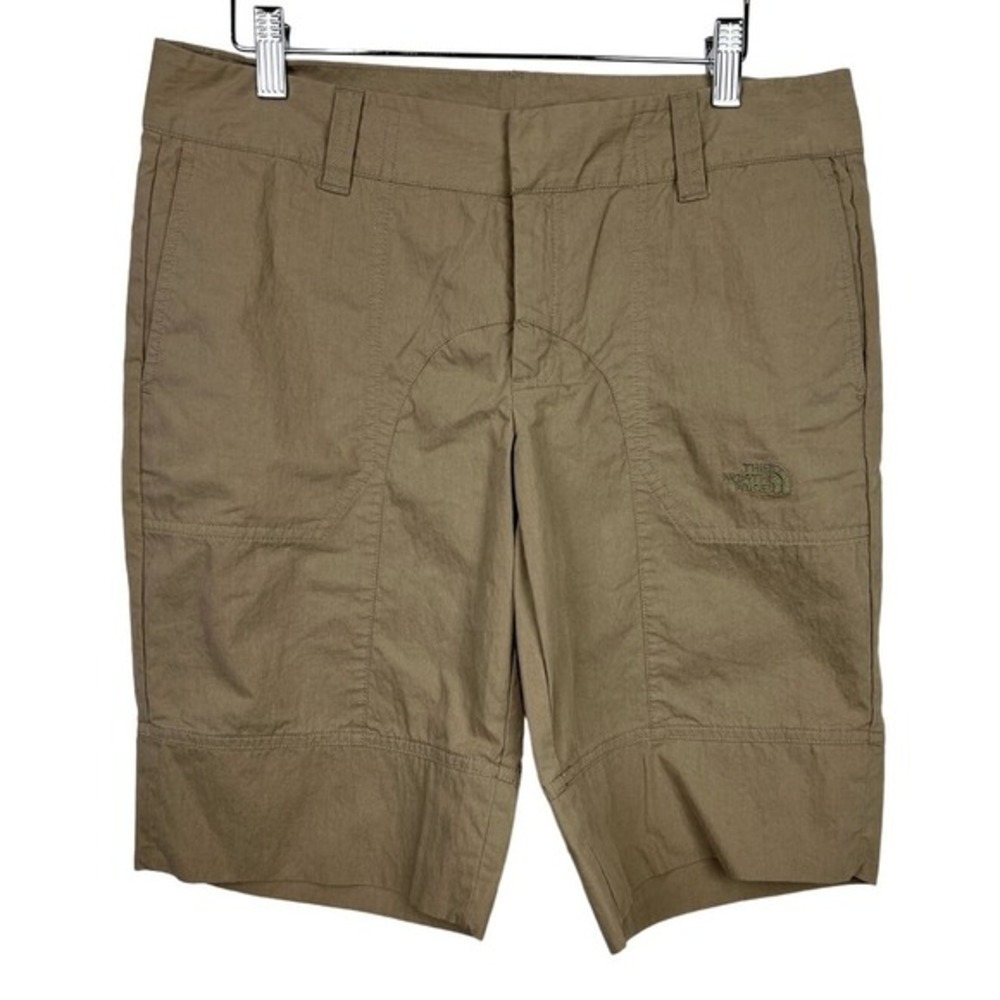 THE NORTH FACE WOMEN'S HIKING SHORTS‎ KHAKI Size 10